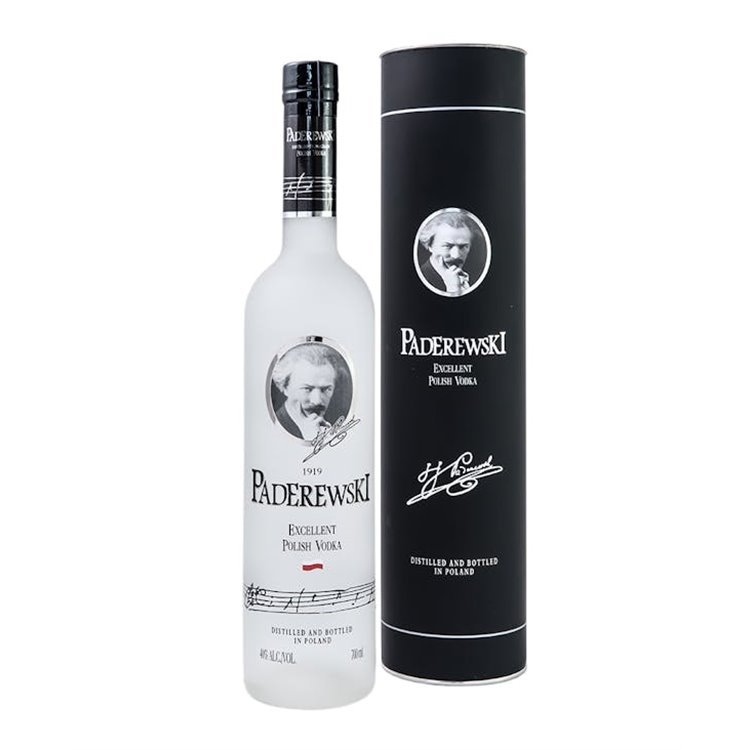POLSKA FABRYKA WODEK OLD DISTILLERY SPOLKA Z OGRAN VODKA PADEREWSKI Astucciato-Polska Fabryka Wodek POLSKA FABRYKA WODEK OLD DISTILLERY SPOLKA Z OGRAN VODKA PADEREWSKI Astucciato-Polska Fabryka Wodek