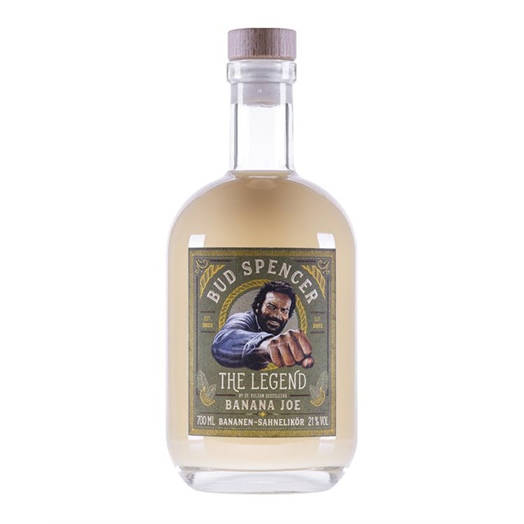 ST. KILIAN DISTILLERS GMBH BUD SPENCER The Legend Banana Joe Liqueur 0,700 ST. KILIAN DISTILLERS GMBH BUD SPENCER The Legend Banana Joe Liqueur 0,700