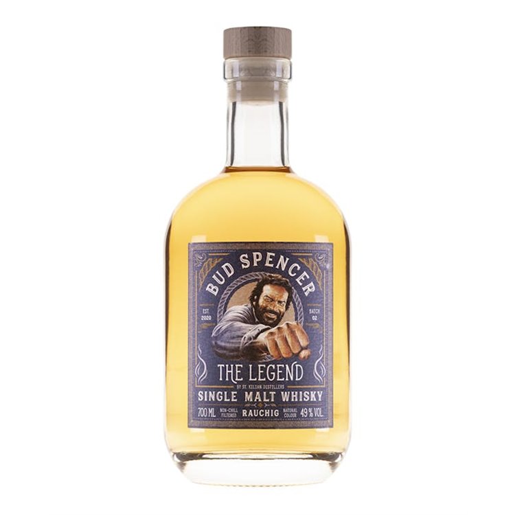 ST. KILIAN DISTILLERS GMBH BUD SPENCER The Legend Rauchig Single Malt 0,700 ST. KILIAN DISTILLERS GMBH BUD SPENCER The Legend Rauchig Single Malt 0,700
