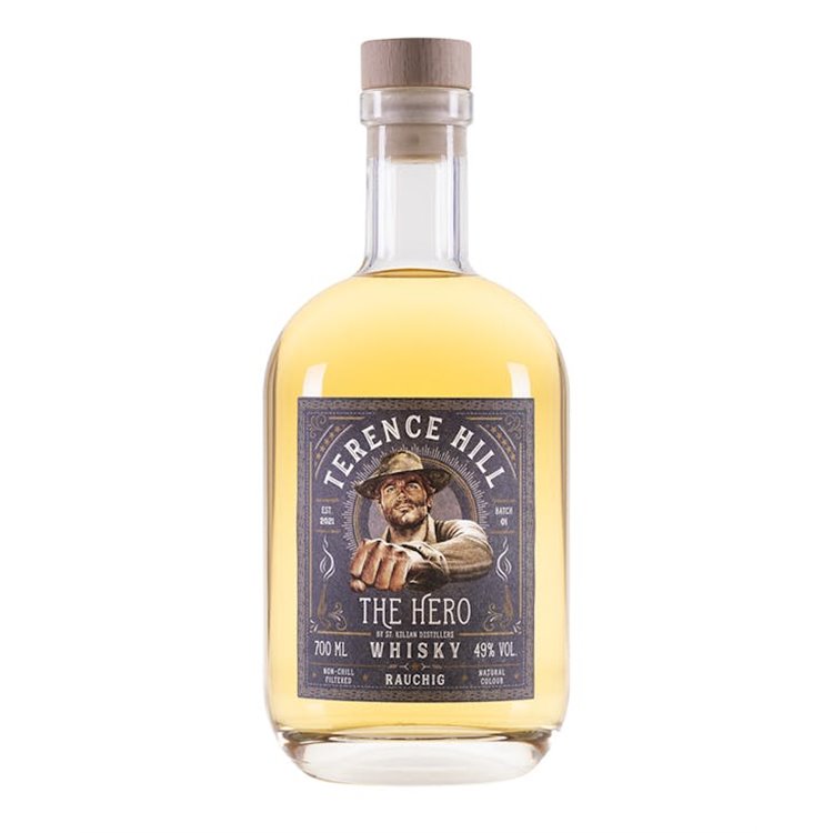 ST. KILIAN DISTILLERS GMBH TERENCE HILL The Hero Rauchig Blended Malt 0,700 ST. KILIAN DISTILLERS GMBH TERENCE HILL The Hero Rauchig Blended Malt 0,700