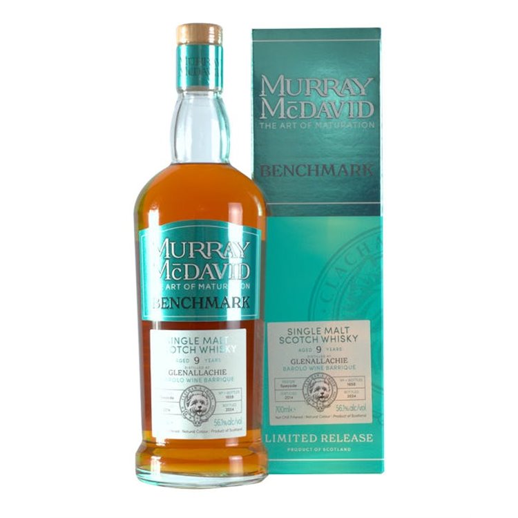 ACEO LIMITED - Aceo Whisky & Spirits Centre GLENALLACHIE 9yo Barolo Wine Cask-Murray 0,700 ACEO LIMITED - Aceo Whisky & Spirits Centre GLENALLACHIE 9yo Barolo Wine Cask-Murray 0,700