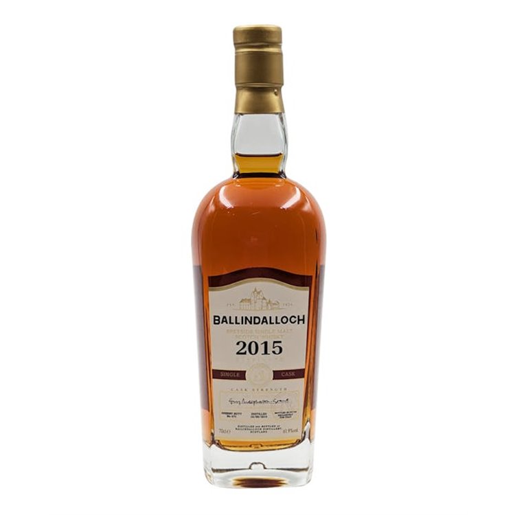 BALLINDALLOCH DISTILLERY LLP VINTAGE RELEASE -Ballindalloch 2015 0,700 BALLINDALLOCH DISTILLERY LLP VINTAGE RELEASE -Ballindalloch 2015 0,700