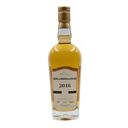 BALLINDALLOCH DISTILLERY LLP BOURBON  SINGLE CASK-Ballindalloch 2016 0,700
