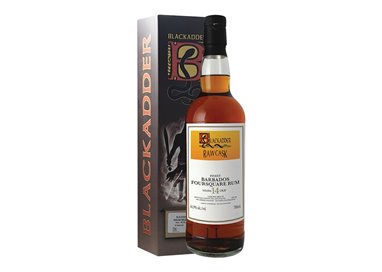 BLACKADDER INTERNATIONAL LTD FC RAW CASK BARBADOS 4 SQUARE RUM -Blackadder 2007