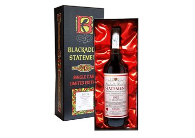 BLACKADDER INTERNATIONAL LTD GIFT RAW CASK BLADNOCH  24YO Cask Ref 1992