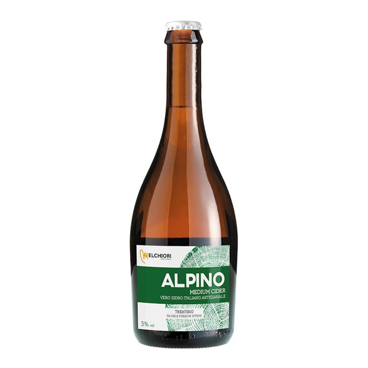 LUCIA MARIA MELCHIORI Srl Alpino SIDRO DI MELA Tappo corona ..-Mel 0,500 LUCIA MARIA MELCHIORI Srl Alpino SIDRO DI MELA Tappo corona ..-Mel 0,500
