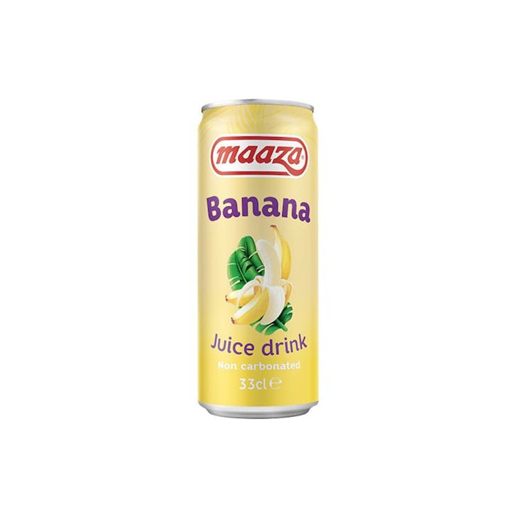 INFRA FOODBRANDS BV BANANA Succo di Frutta in Lattina-Maaza in 0,330 INFRA FOODBRANDS BV BANANA Succo di Frutta in Lattina-Maaza in 0,330