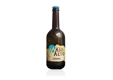 MASO ALTO Nø9 AGRIBIRRIFICIO DOLOMITE INTREPIDA GOLDEN ALE DEL TRENTINO ..-M 0,330