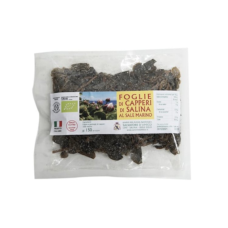 'D''AMICO SALVATORE Azienda Agro.logica (150 gr) FOGLIE DI CAPPERI Germogli di Sale' 'D''AMICO SALVATORE Azienda Agro.logica (150 gr) FOGLIE DI CAPPERI Germogli di Sale'