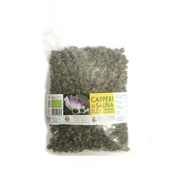 'D''AMICO SALVATORE Azienda Agro.logica (500 gr) Calibro 7 CAPPERI PICCOLI AL SALE MARINO' 'D''AMICO SALVATORE Azienda Agro.logica (500 gr) Calibro 7 CAPPERI PICCOLI AL SALE MARINO'
