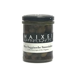 MAIXEI - FLORCOOP SANREMO Societ… Cooperativa  (Vetro 180 gr) OLIVE TAGGIASCHE SNOCCIOLATE IN OLI