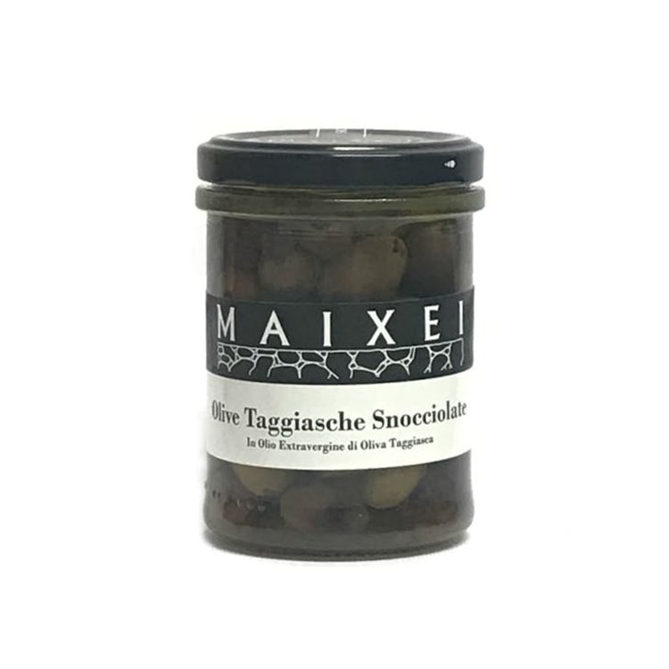 MAIXEI - FLORCOOP SANREMO Societ… Cooperativa (Vetro 180 gr) OLIVE TAGGIASCHE SNOCCIOLATE IN OLI MAIXEI - FLORCOOP SANREMO Societ… Cooperativa (Vetro 180 gr) OLIVE TAGGIASCHE SNOCCIOLATE IN OLI