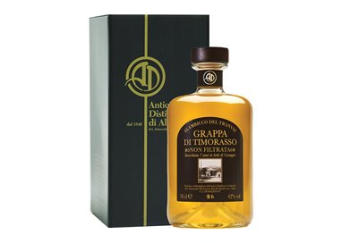 ANTICA DISTILLERIA DI ALTAVILLA Srl di Laura GRAPPA DI TIMORASSO NON FILTRATA 7 ANNI 0,700