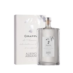 ARMANI A. TERRE DOMINICI srl GRAPPA DI AMARONE BIANCA Astucciata-Armani 0,50