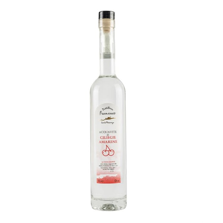 Distilleria FRANCESCO sas di Poli Alessandro & C. FC  ACQUAVITE CILIEGIA AMARENA-Distilleria 0,50
