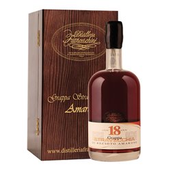 FRANCESCHINI BRUNO DISTILLERIA GIFT GRAPPA STRAVECCHIA 18 ANNI RECIOTO AMARONE