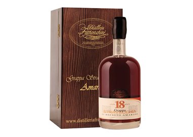 FRANCESCHINI BRUNO DISTILLERIA GIFT GRAPPA STRAVECCHIA 18 ANNI RECIOTO AMARONE