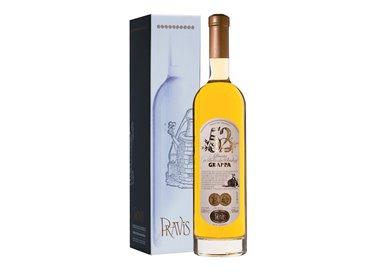 PRAVIS Azienda Agricola GRAPPA LA 52 Vinacce Uve Rosse Astucciata