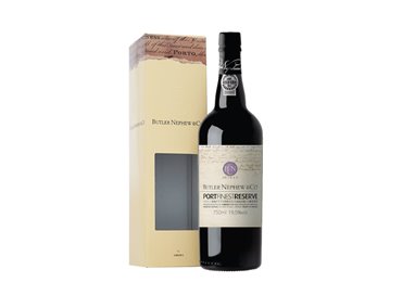'CHRISTIE''S Port Wine Producer & Shipper E PORT Butler Nephew Finest Reserve Astucciato'