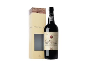 'CHRISTIE''S Port Wine Producer & Shipper E PORT Butler Nephew 40 years old-Christies'