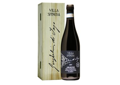VILLA SPINOSA Azienda Agricola FC  Guglielmi di Jago AMARONE VALPOLICELLA 2007