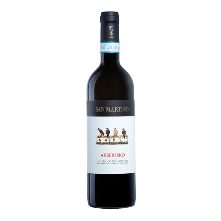 SAN MARTINO Azienda Agricola Arberesko AGLIANICO DEL VULTURE-San Martino 2021 SAN MARTINO Azienda Agricola Arberesko AGLIANICO DEL VULTURE-San Martino 2021