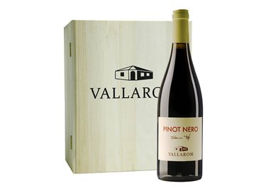 VALLAROM Azienda Agricola Cassa Legno x 6 bt PINOT NERO Filippo Scienza 2020
