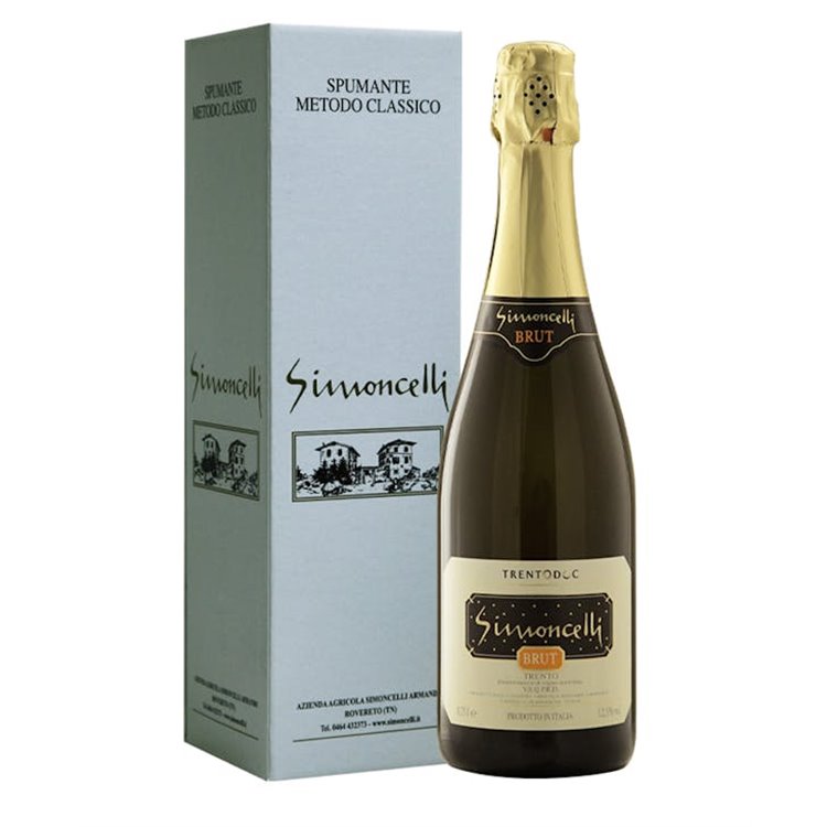 SIMONCELLI ARMANDO Azienda Agricola TRENTODOC BRUT Astucciato M.C. 2020 1,500 SIMONCELLI ARMANDO Azienda Agricola TRENTODOC BRUT Astucciato M.C. 2020 1,500