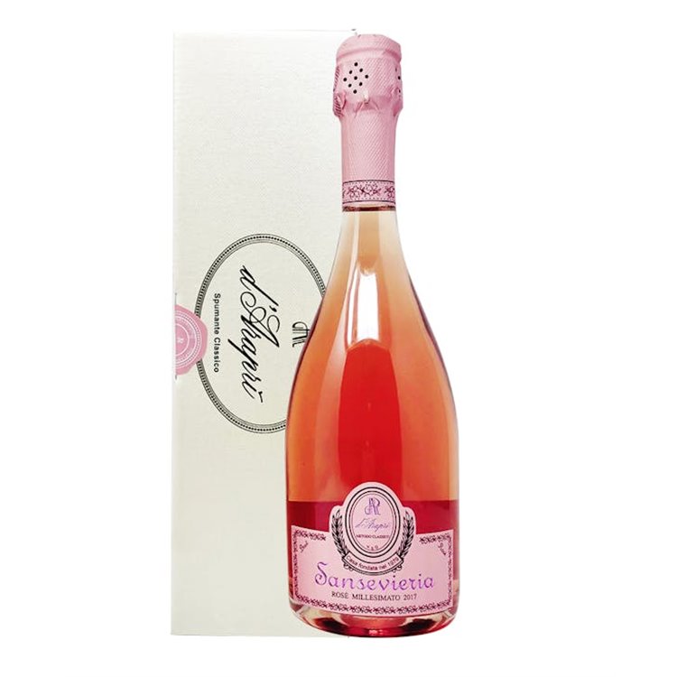 'D''ARAPRI'' srl Spumante Classico NERO DI TROIA ROSE'' BRUT Sansevieria M.C. 2019' 'D''ARAPRI'' srl Spumante Classico NERO DI TROIA ROSE'' BRUT Sansevieria M.C. 2019'