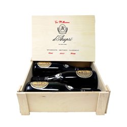 'D''ARAPRI'' srl Spumante Classico Cassa Legno 3 bottiglie BRUT Gran Cuvee XXI'