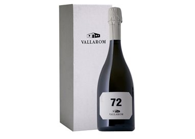 'VALLAROM Azienda Agricola Millesimato 72 m. BRUT VO'' Chardonnay M.C. BI 2015'