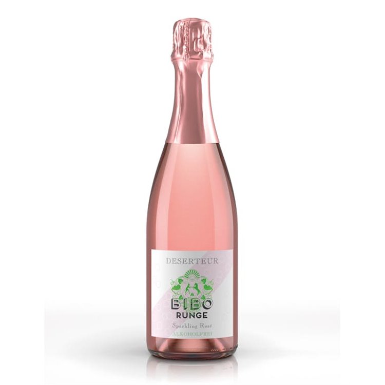 'REVOLUZZER WEIN GmbH - BIBO RUNGE DESERTEUR ROSE'' Spumante Dealcolato-Bibo Runge' 'REVOLUZZER WEIN GmbH - BIBO RUNGE DESERTEUR ROSE'' Spumante Dealcolato-Bibo Runge'