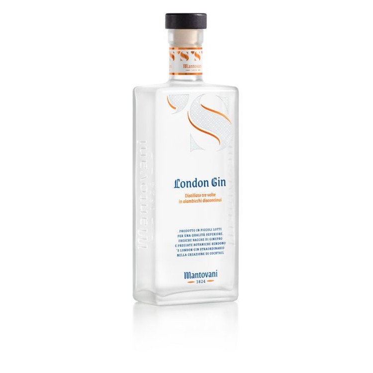 Distilleria Mantovani - ’S London Gin 44° 0.70L. Distilleria Mantovani - ’S London Gin 44° 0.70L.