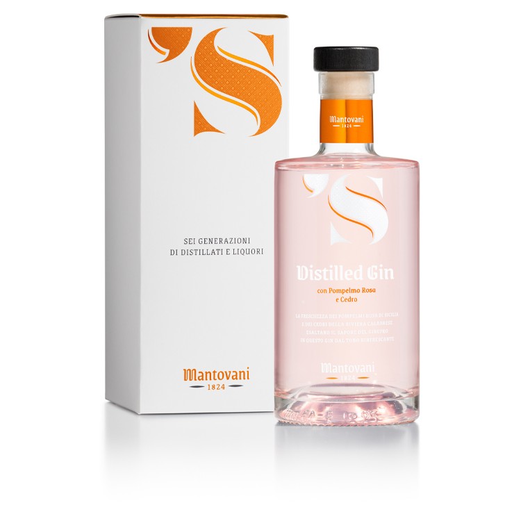 Distilleria Mantovani - ’S Gin Pompelmo e Cedro 41° 0.7 L.