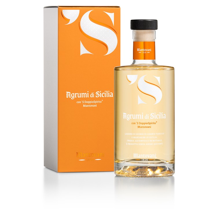 Distilleria Mantovani - ’S Agrumi di Sicilia 40° 0.70L L. Distilleria Mantovani - ’S Agrumi di Sicilia 40° 0.70L L.