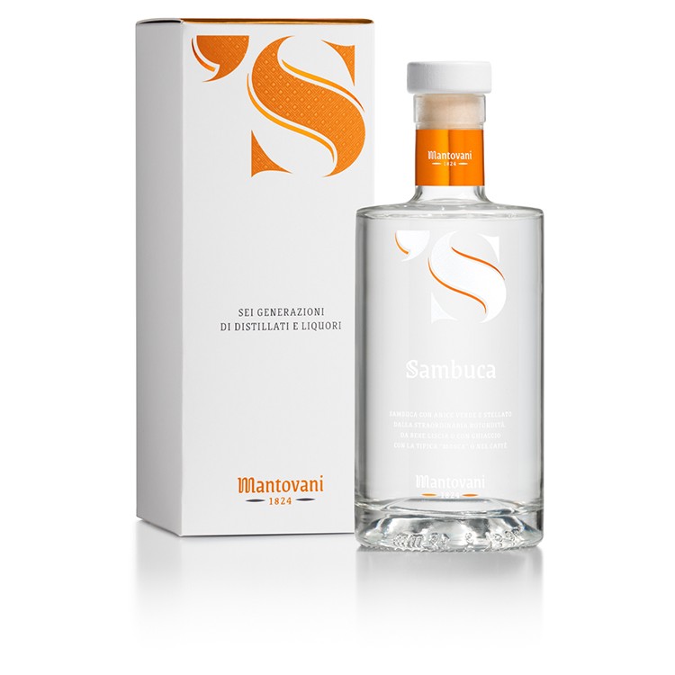 Distilleria Mantovani - ’S Sambuca 40 ° 0.70 L. Distilleria Mantovani - ’S Sambuca 40 ° 0.70 L.