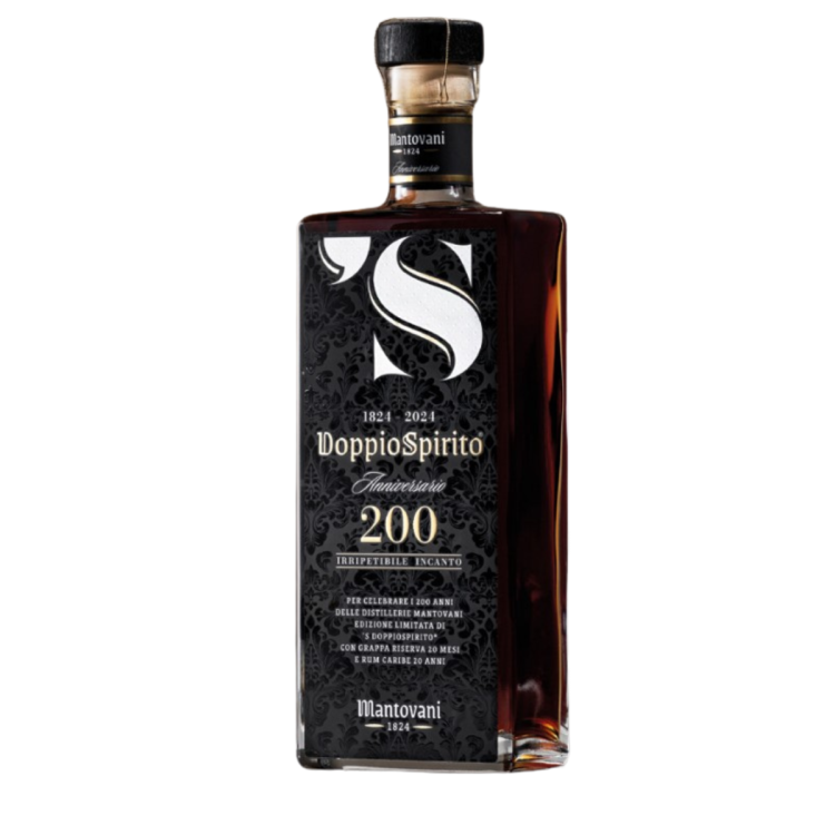 Distilleria Mantovani - ’S DoppioSpirito Bicentenario 43° 0,70 L. Distilleria Mantovani - ’S DoppioSpirito Bicentenario 43° 0,70 L.