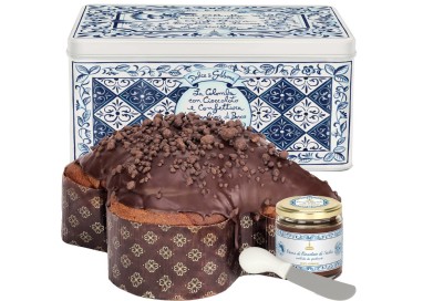 Fiasconaro  Dolce & Gabbana Colomba al Cioccolato e confettura di Fragoline di Bosco di Sicilia 1 Kg