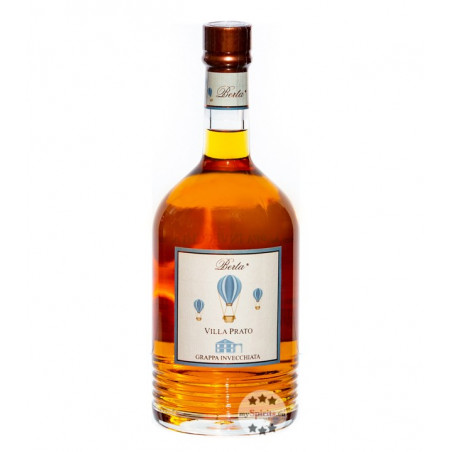 Grappa Elevata Villa Pratto Berta Distillerie Lt. 1
