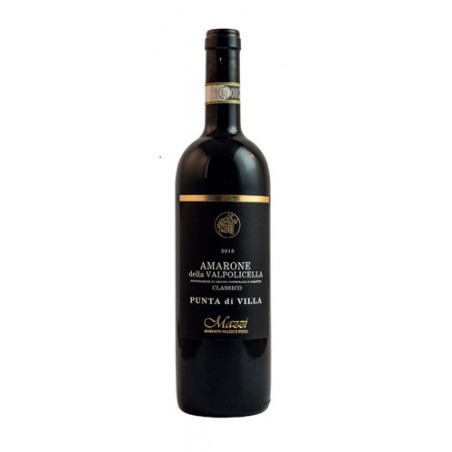 Vino Rosso Amarone della Valpolicella Classico Punta di Villa 2018 R. Mazzi -cz