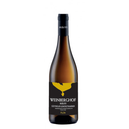 Confezione da 3 Bottiglie Vino bianco Gewürztraminer Alto Adige Plon Weinberghof -cz
