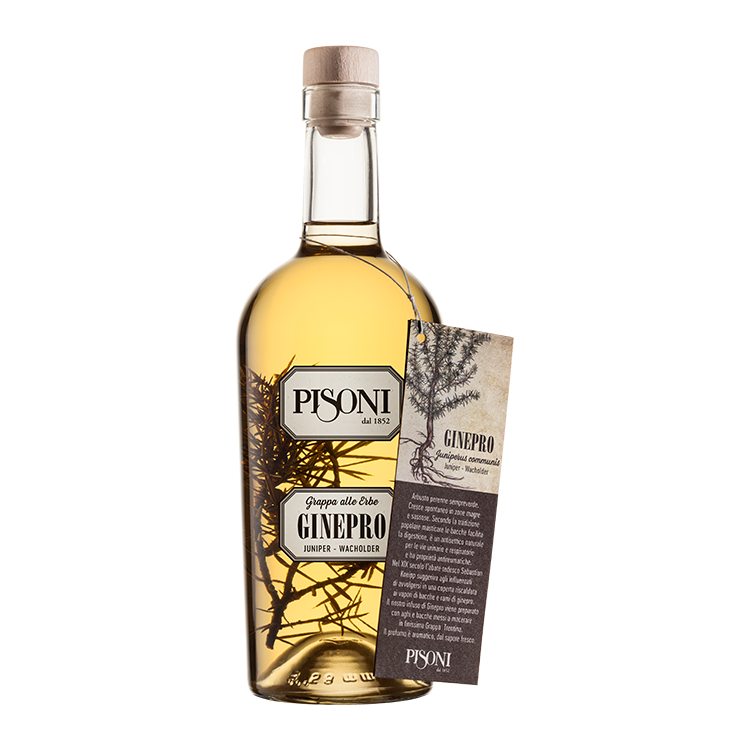 Distilleria Pisoni - Grappa Ginepro 70cl 40° Distilleria Pisoni - Grappa Ginepro 70cl 40°