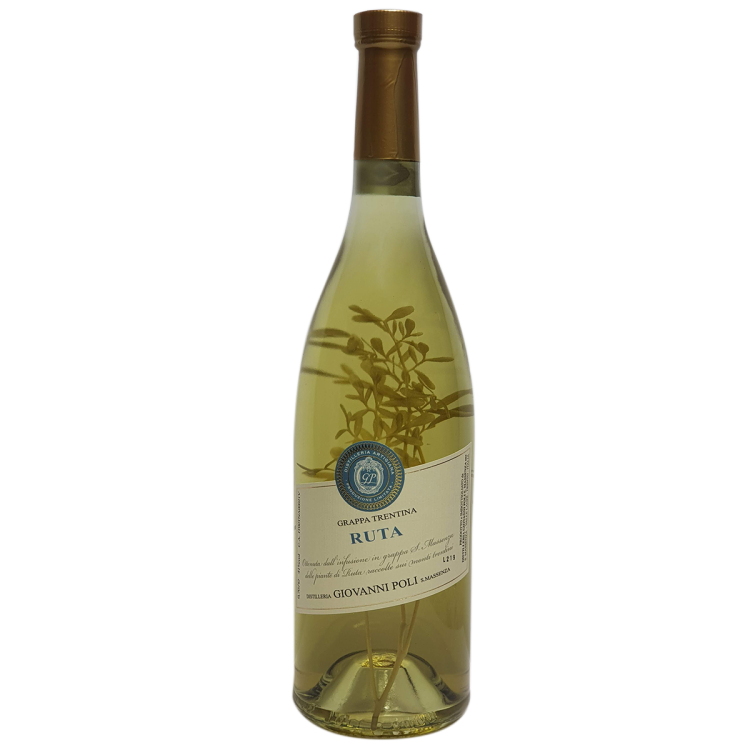 Grappa Ruta 70cl 41% - Giovanni Poli Santa Massenza Grappa Ruta 70cl 41% - Giovanni Poli Santa Massenza